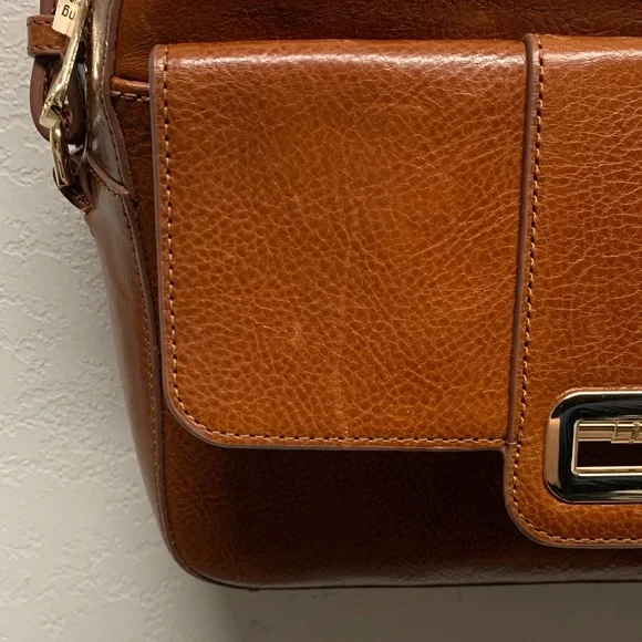 Brahmin Brown Leather Crossbody Bag - Picture 10 of 10